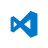 Logo del editor de codigo Visual Studio Code